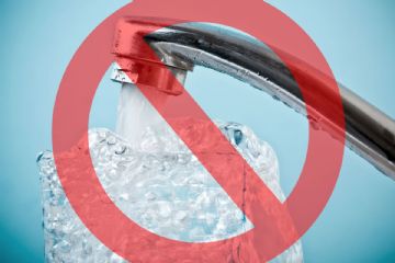 Rubinetto senza acqua corrente